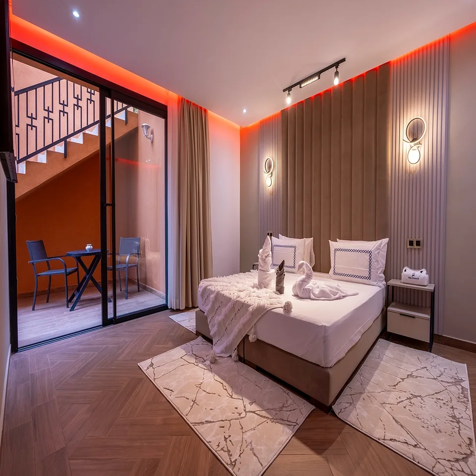 Une suite et son patio