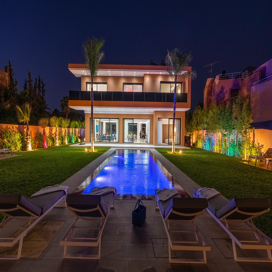 Villa avec grand jardin à Marrakech
